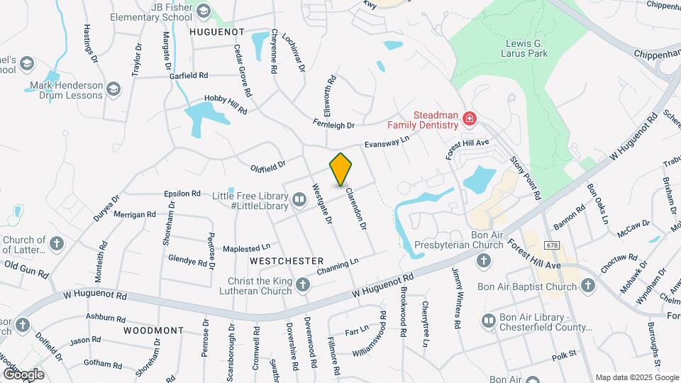 3006 Clarendon Dr Mapa y Detalles de la Ubicación