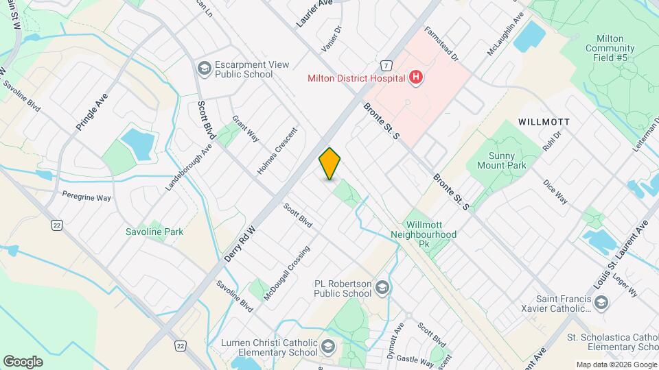 650 Frank Pl Map and Location Details