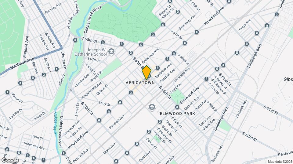 6525 Saybrook Ave Map and Location Details