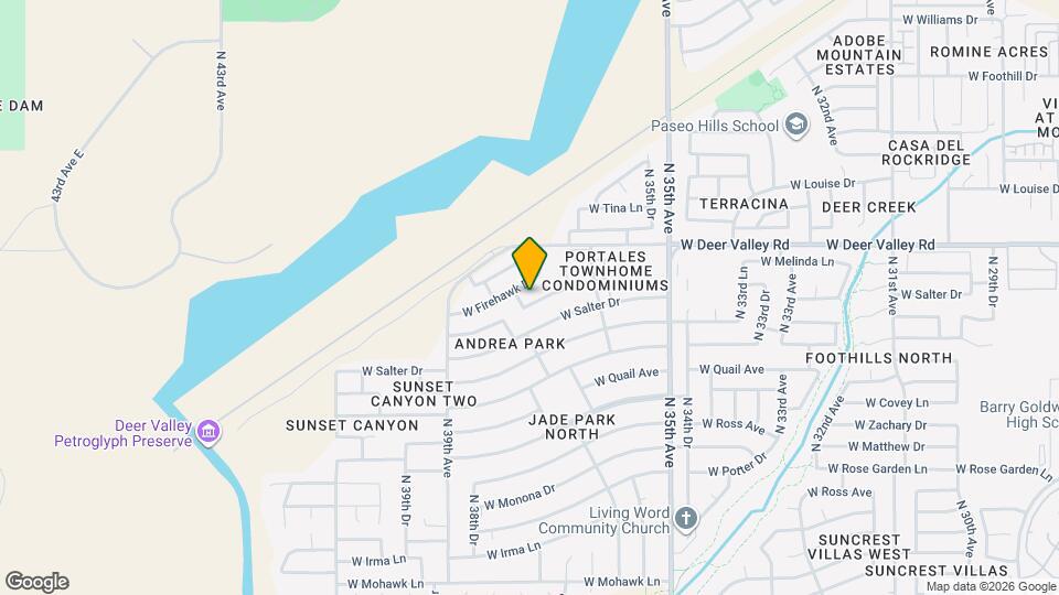 3644 W Melinda Ln Map and Location Details