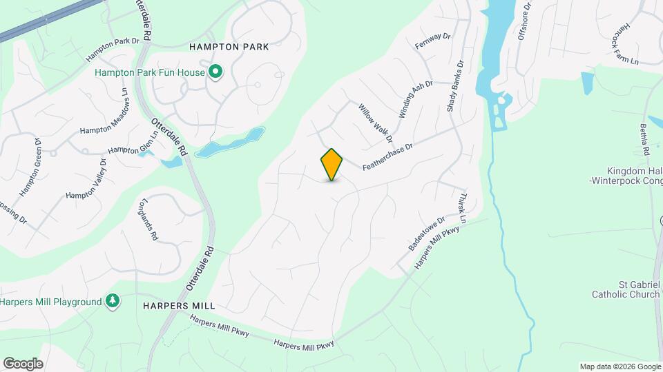 15513 Wolfboro Rd Map and Location Details