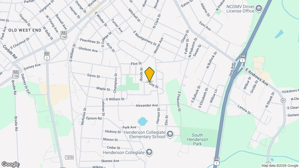 916 Gay St Map and Location Details