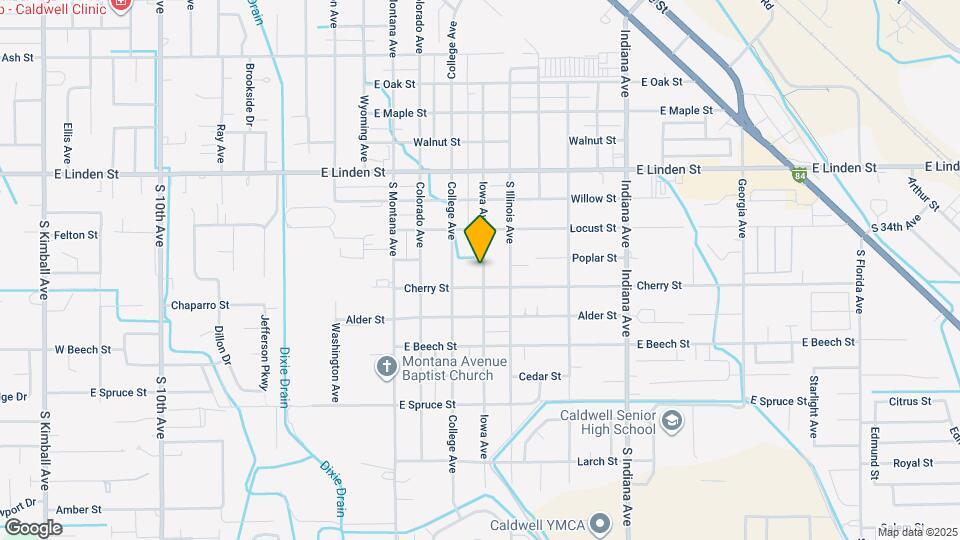 2816 Iowa Ave Map and Location Details