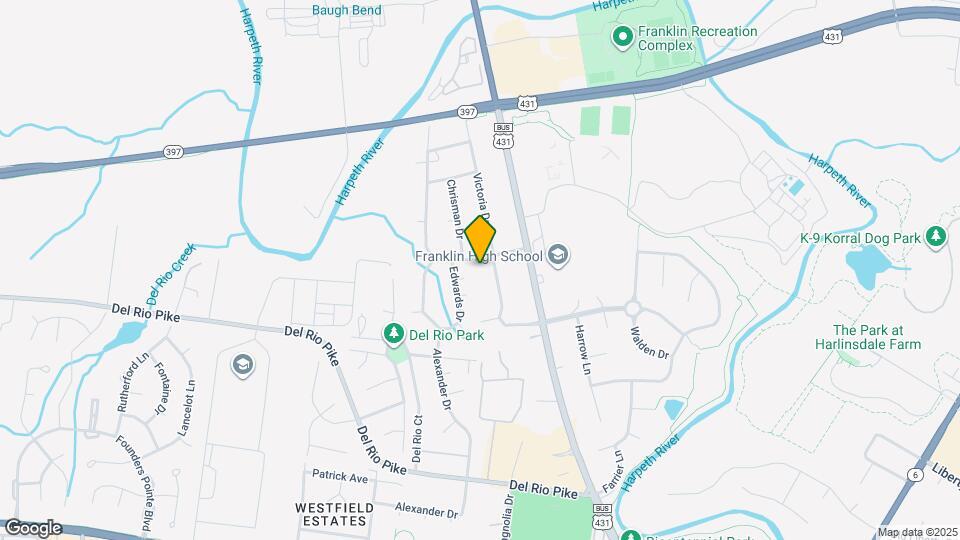 2004 Granville Rd Map and Location Details