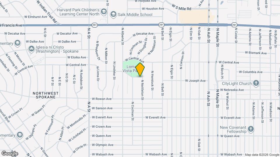 2405 W Columbia Ave Map and Location Details