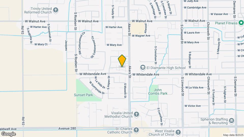 5411 W Country Ave Map and Location Details