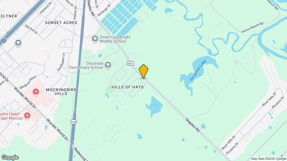 821 Benning St Map and Location Details