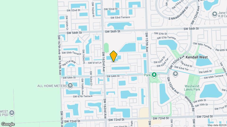 16034 SW 61st Ln Map and Location Details