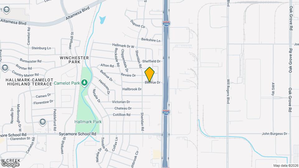 155 Bellvue Dr Mapa y Detalles de la Ubicación