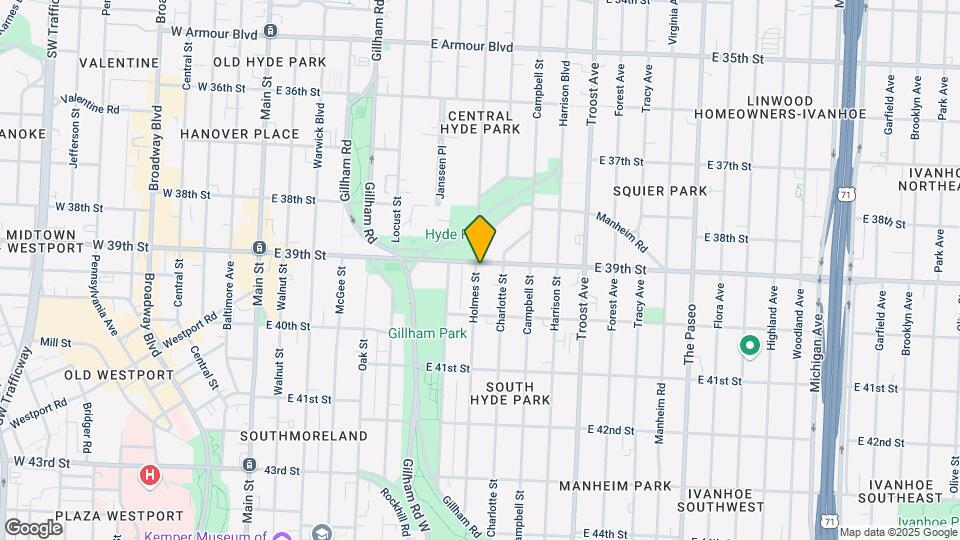 701 E 39th St, Unit 1 Map and Location Details