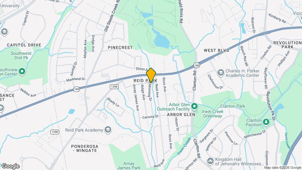 2933 Morning Dr Map and Location Details