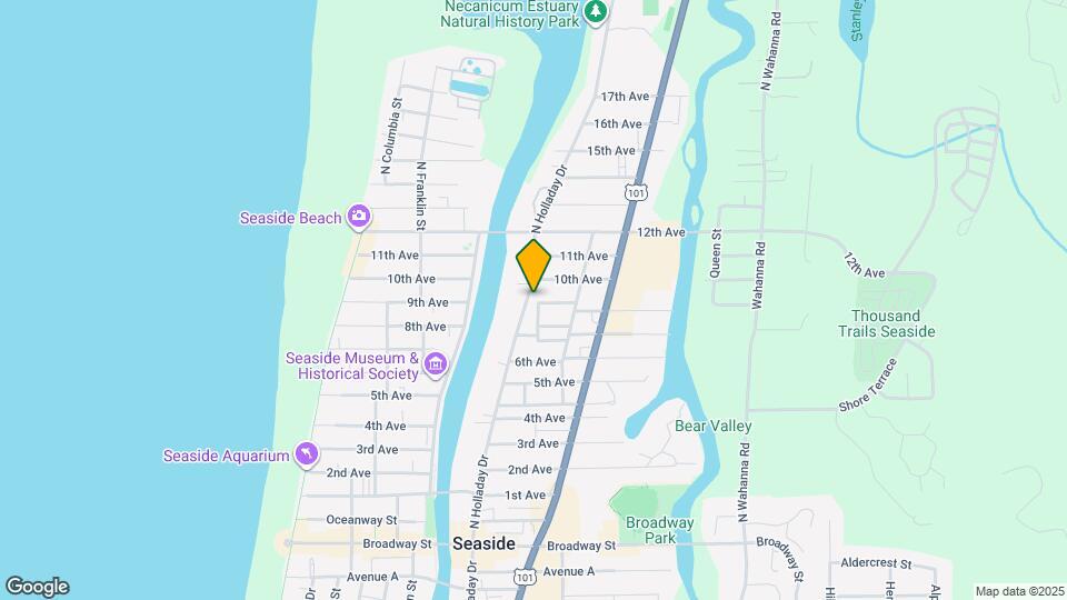 905 N Holladay Dr Map and Location Details