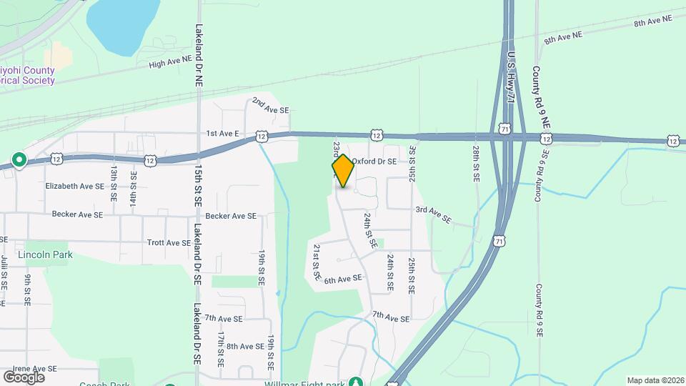 273 23rd St SE, Unit 2 Map and Location Details