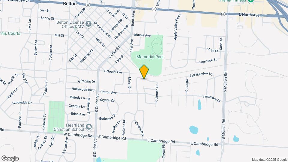 507 Fall Meadow Ln Map and Location Details