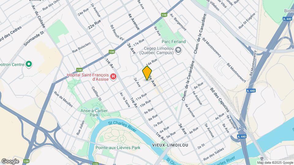 275 12E Rue Map and Location Details