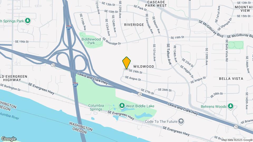 12507 SE 24th St Map and Location Details