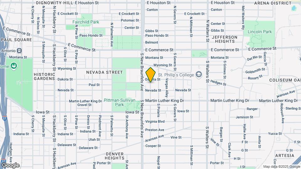 214 Connelly St Map and Location Details
