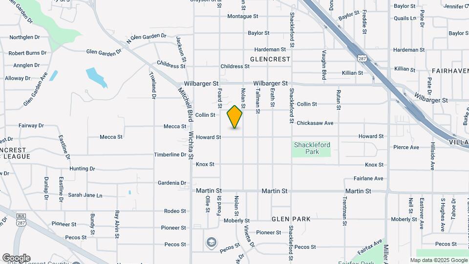 3325 Howard St Map and Location Details