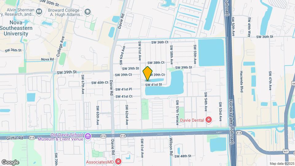 6051 SW 41st St Mapa y Detalles de la Ubicación