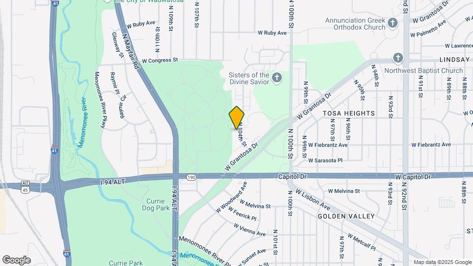 4135 N 104th St Map and Location Details