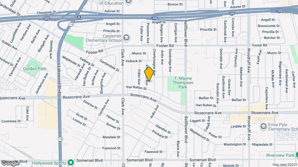 14024 Premiere Ave Map and Location Details