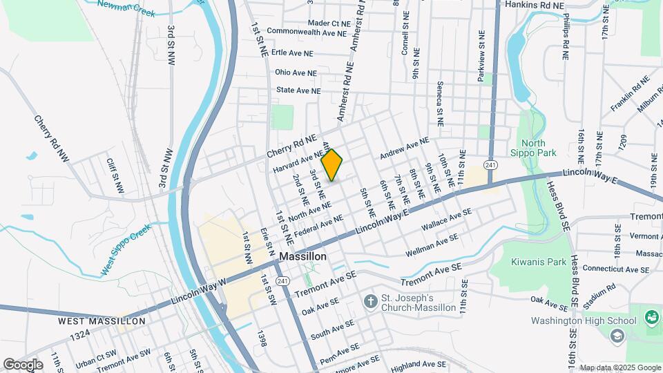 321 Thorne Ave NE Mapa y Detalles de la Ubicación