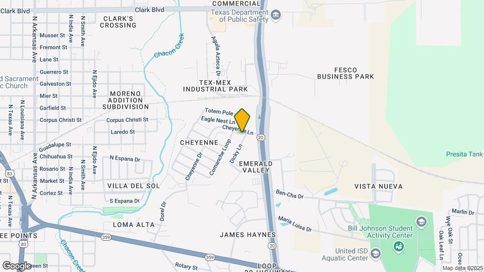 1022 Dicky Ln Map and Location Details