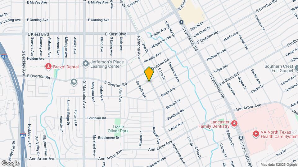 1330 Marfa Ave Map and Location Details