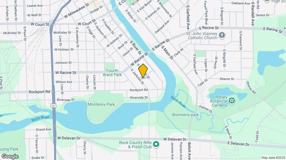 603 S Jackson St Map and Location Details