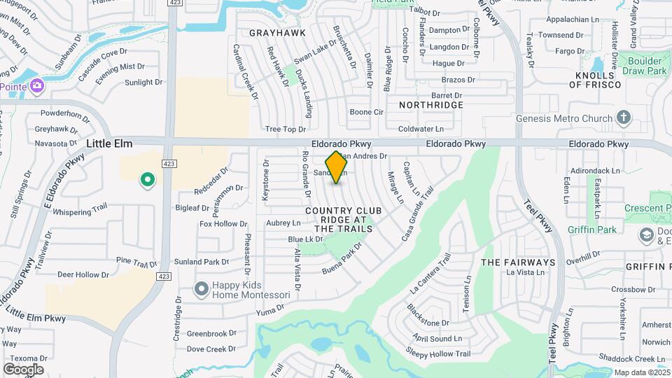 11723 Estacado Dr Map and Location Details