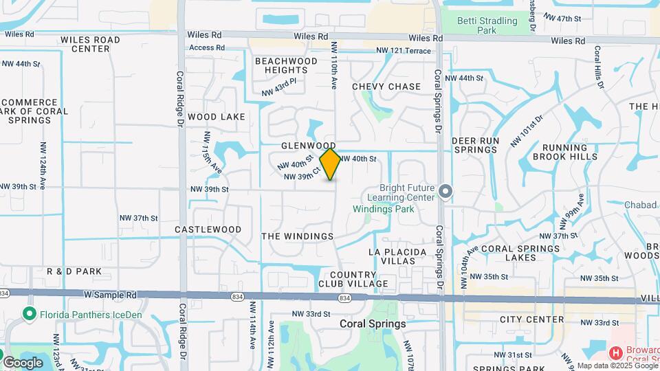 3890 NW 110th Ave Mapa y Detalles de la Ubicación
