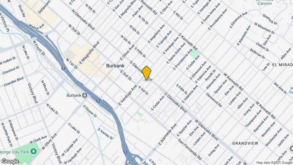 345 E Santa Anita Ave Map and Location Details