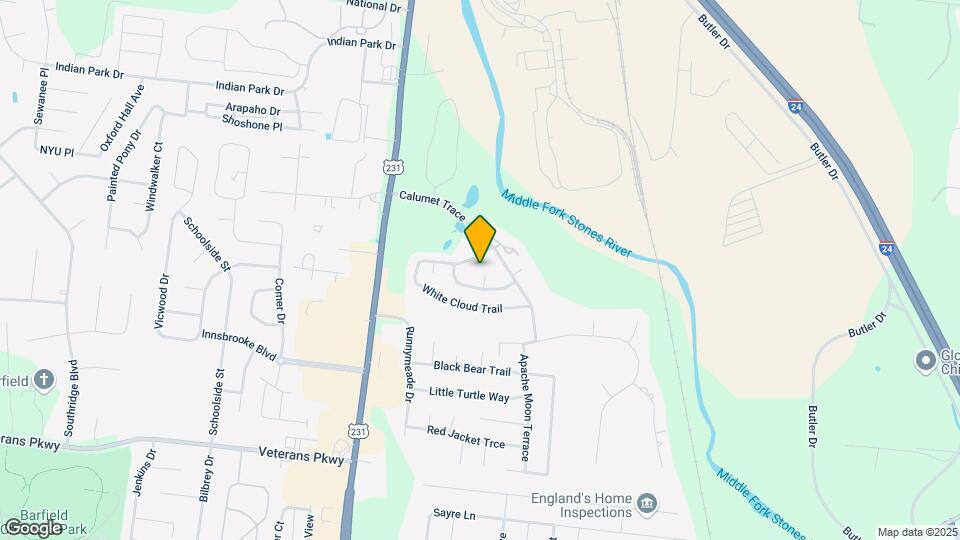 2706 Soaring Eagle Ct Map and Location Details