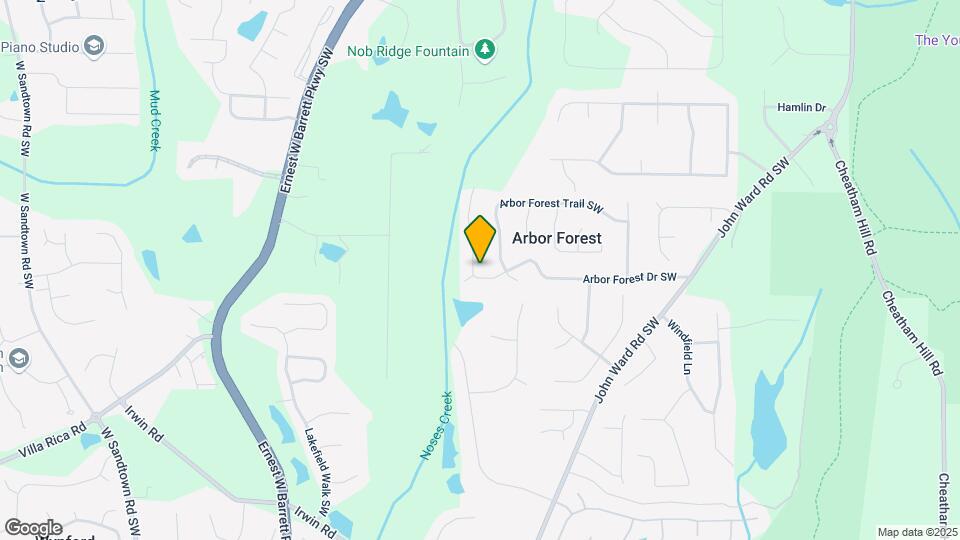 2047 Arbor Forest Dr SW Map and Location Details