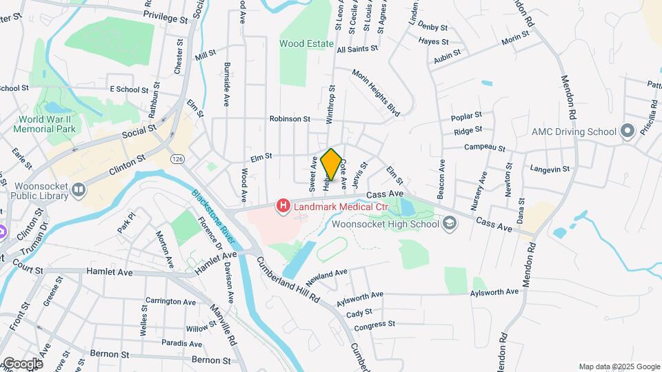 41 Hebert Ave Map and Location Details