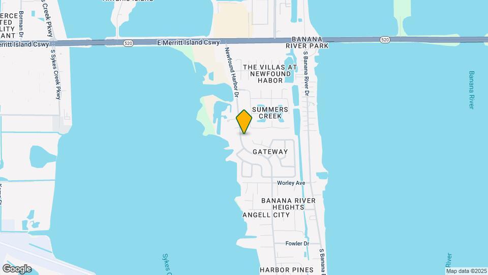420 Newfound Harbor Dr Map and Location Details