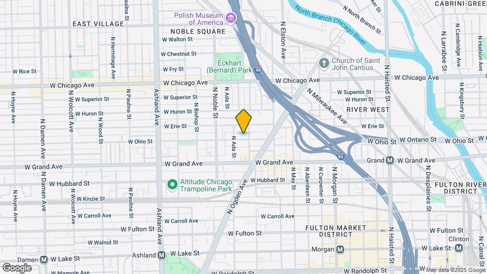 1310 W Ohio St Map and Location Details