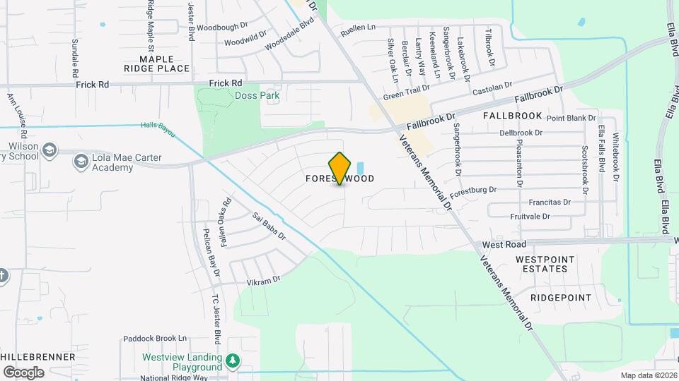 12747 Highmanor Dr Map and Location Details