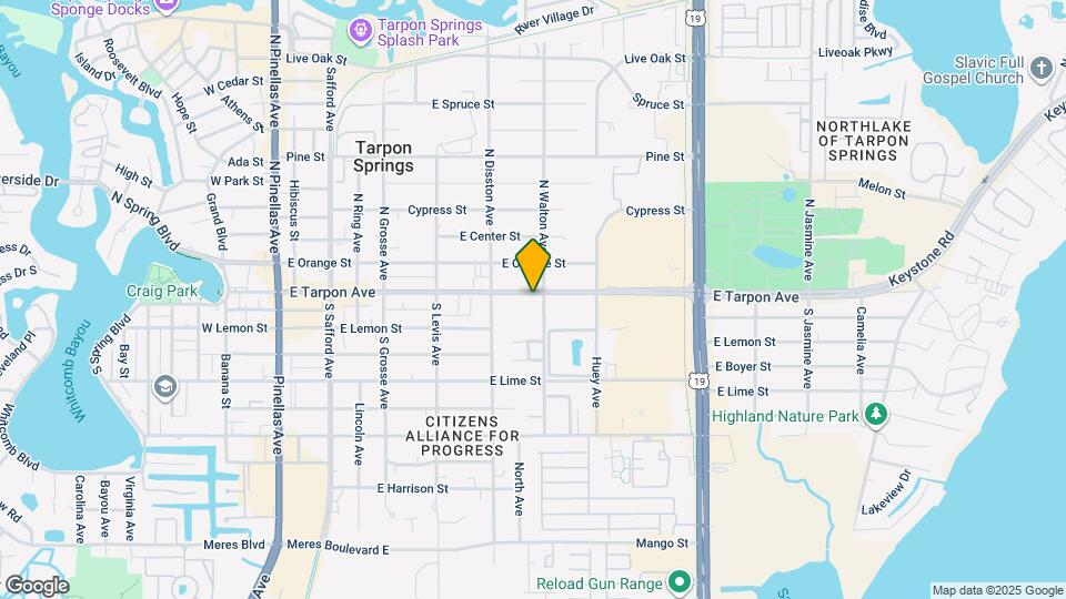 650 E Tarpon Ave Map and Location Details