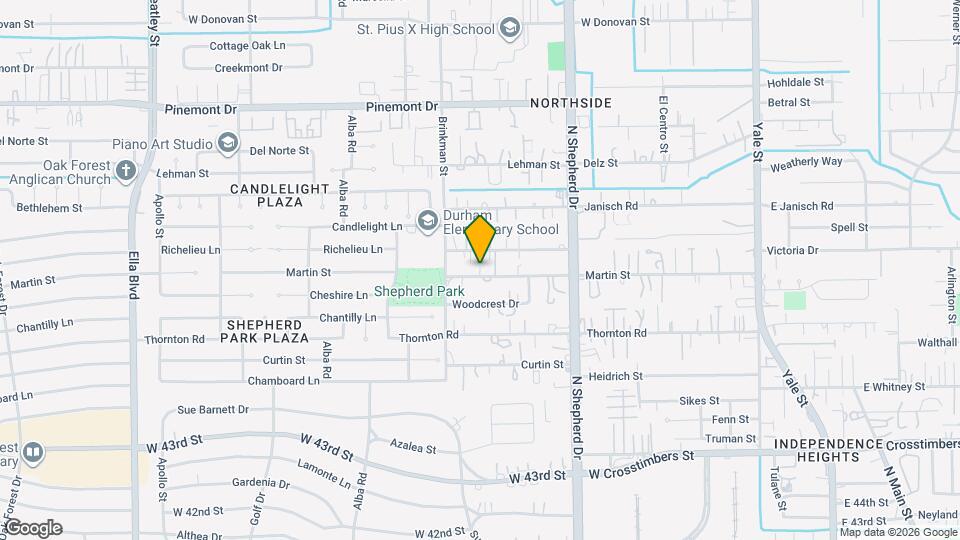 904 Martin St Map and Location Details