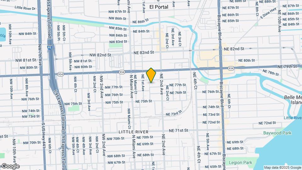 131 NE 77th St Map and Location Details