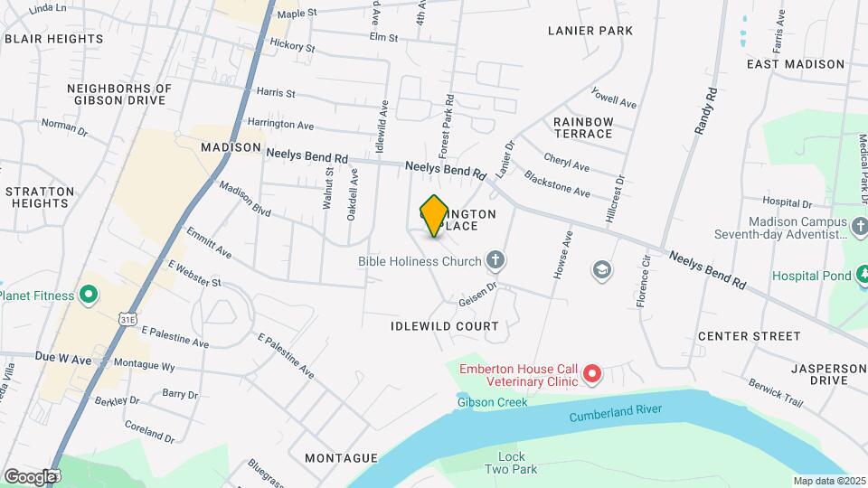 524 Rothwood Ave Map and Location Details