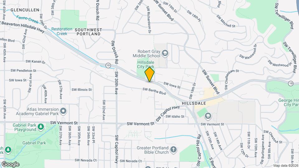 2520 SW Beaverton Hillsdale Hwy Map and Location Details