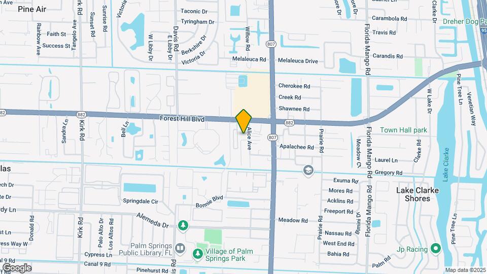 1825 Alice Ave Map and Location Details