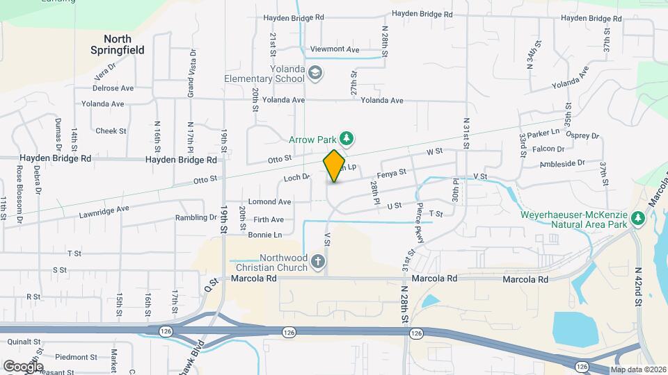 2623 Fenya St Map and Location Details