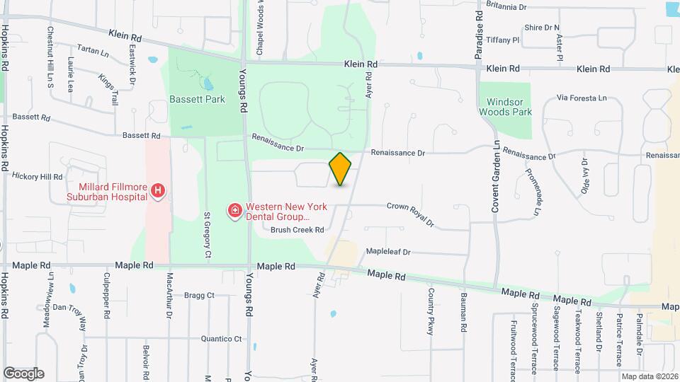 610 Ayer Rd Map and Location Details