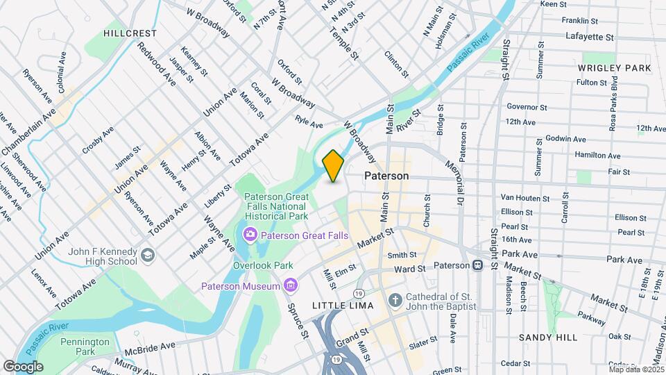 Paterson Beach Mapa y Detalles de la Ubicación