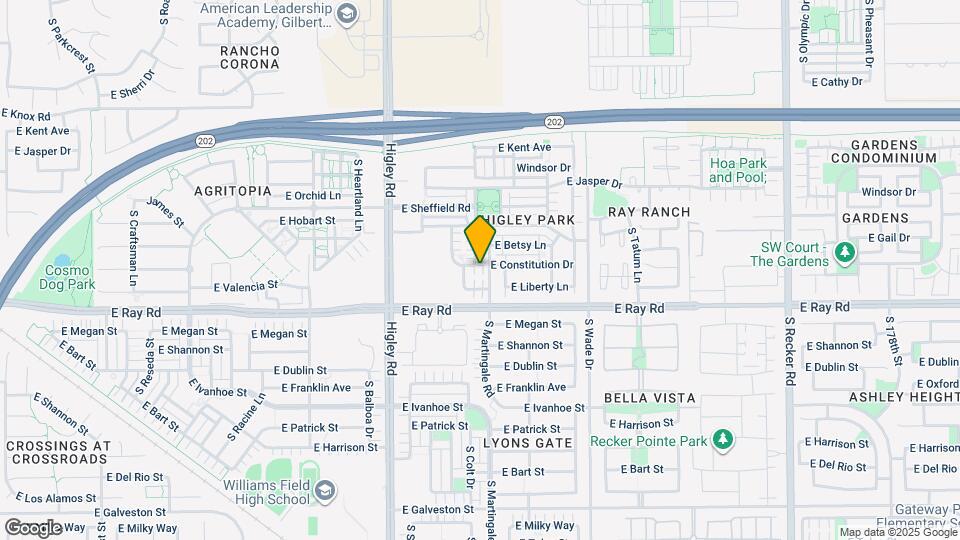 3379 E Constitution Dr Map and Location Details