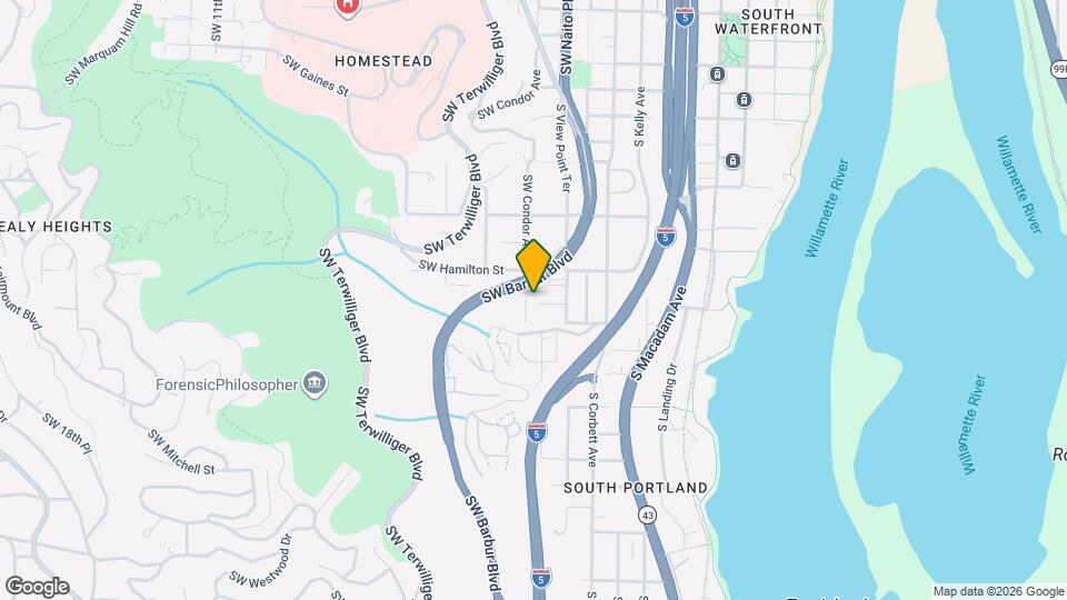 4604 SW Condor Ave Map and Location Details