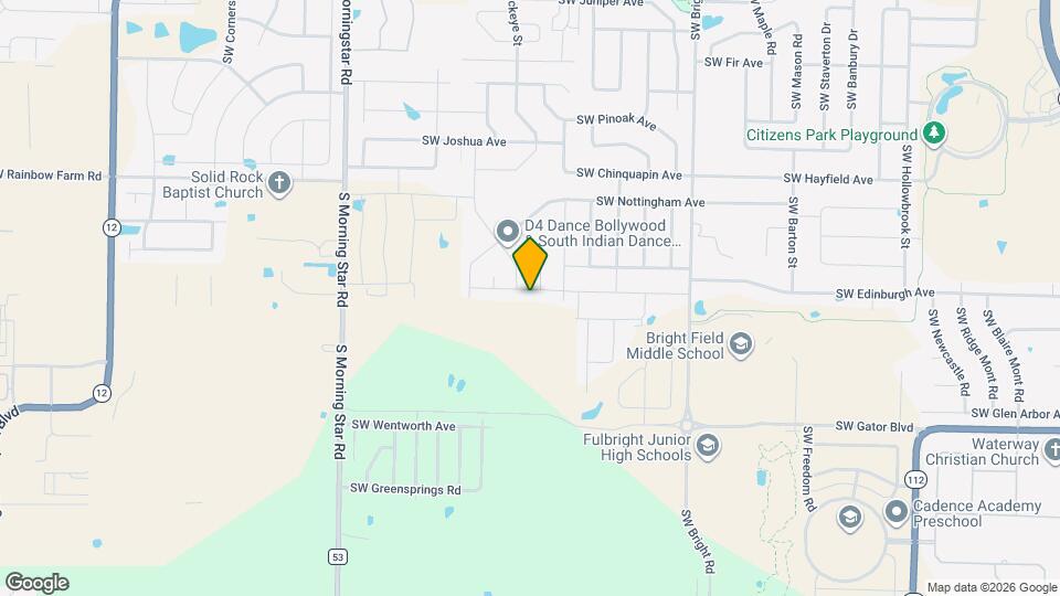 2603 SW Hampton Ave Mapa y Detalles de la Ubicación